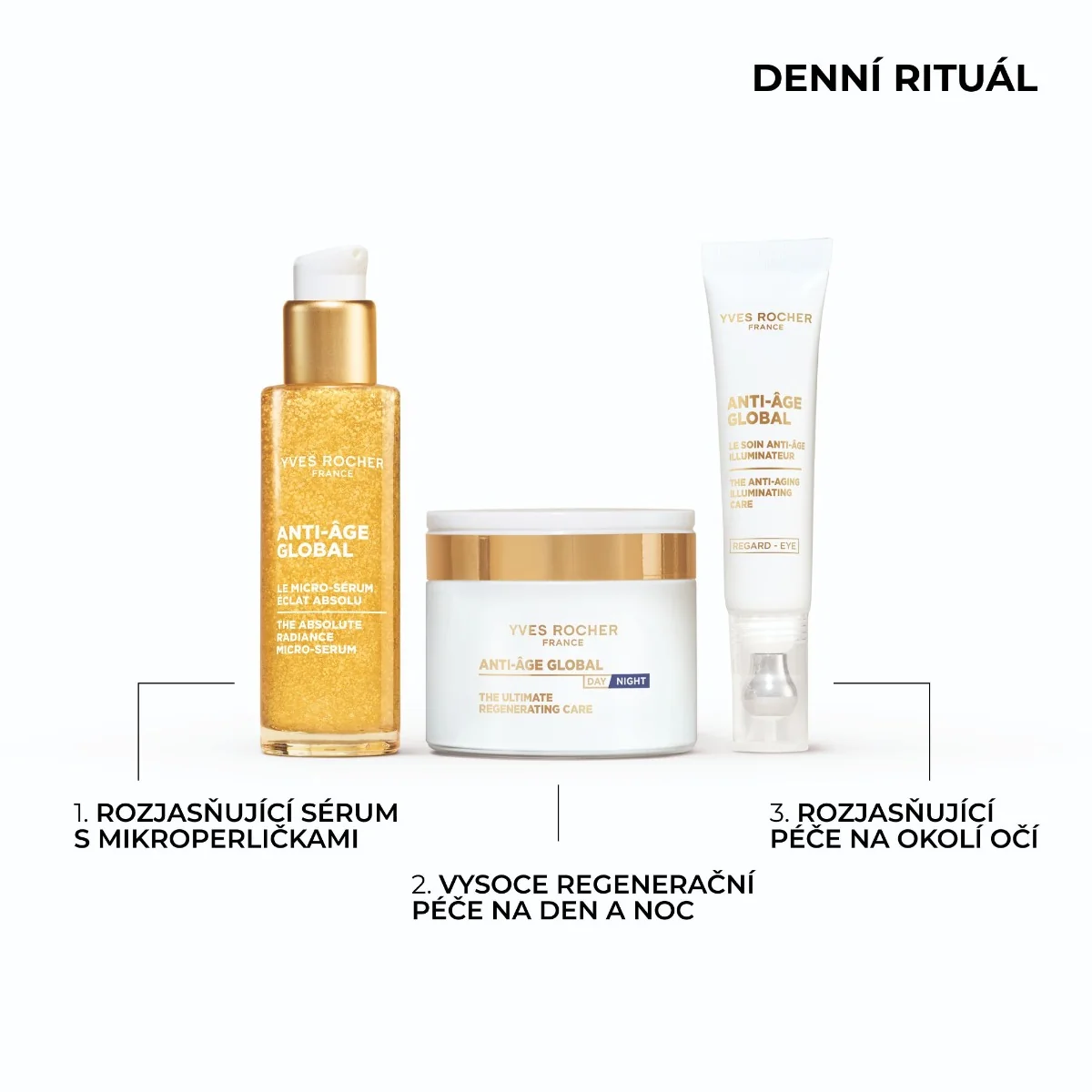 Yves Rocher Vysoce regenerační péče na den a noc anti-age 75 ml