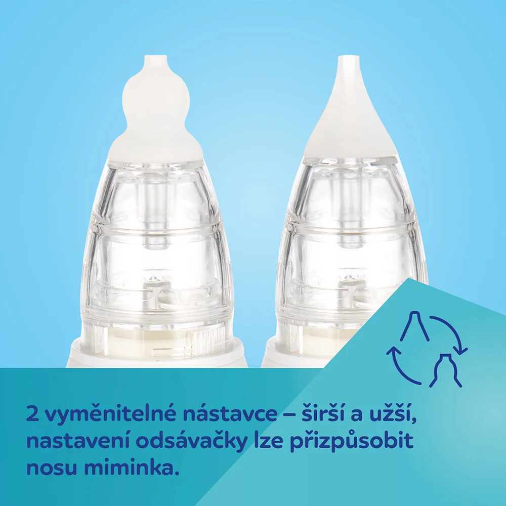 Canpol babies EASY&NATURAL elektrická nosní odsávačka