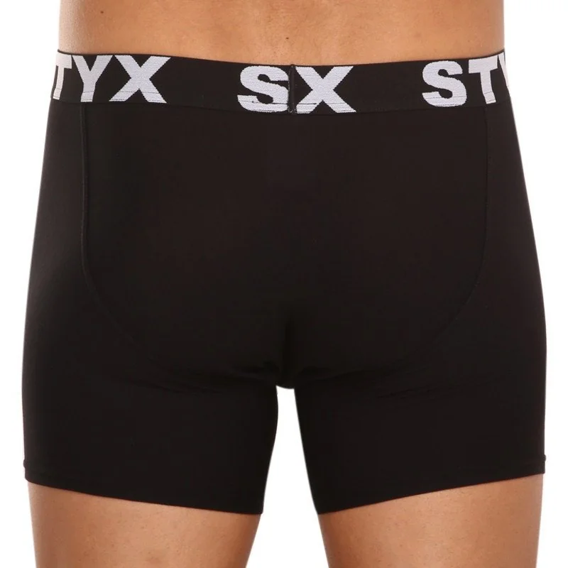 Styx 7PACK pánské boxerky sportovní guma černé (7G960) XL