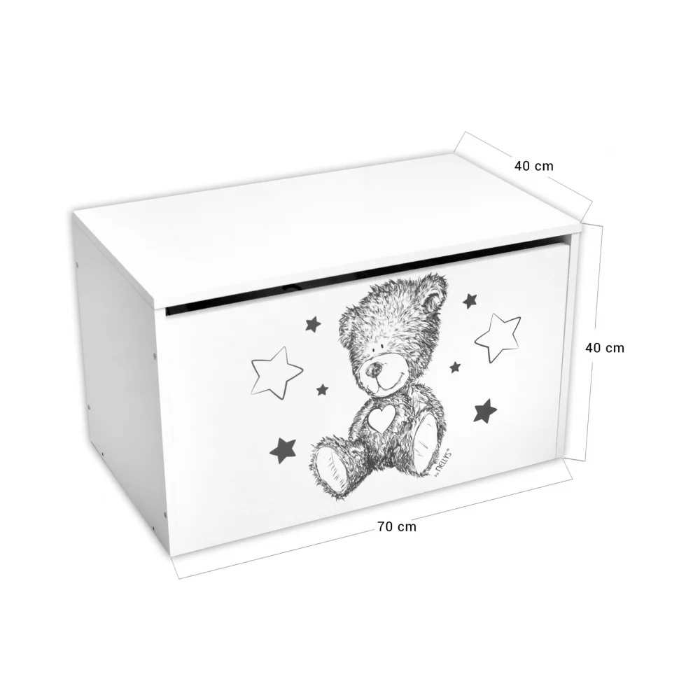 NELLYS Box na hračky - Cute Bunny