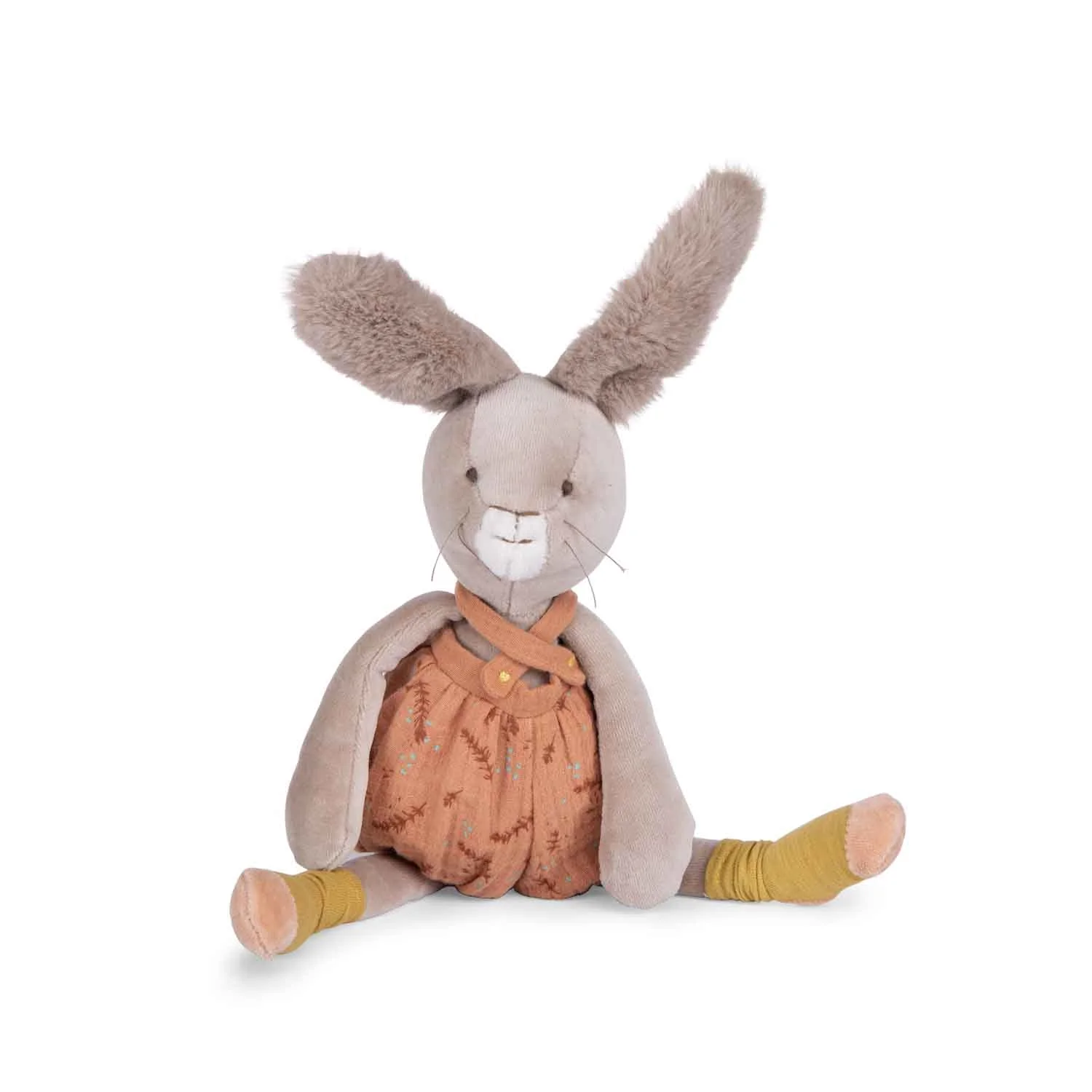 Moulin Roty Plyšový zajíček Clay