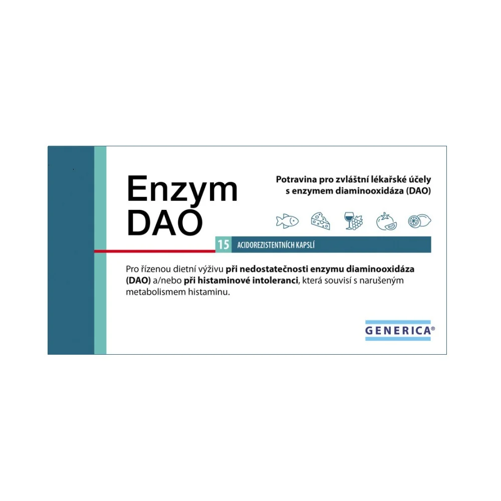Generica Enzym DAO 15 kapslí