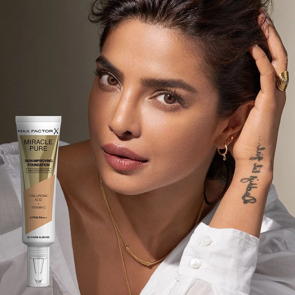 Max Factor Miracle Pure make-up 45 Warm Almond 30 ml