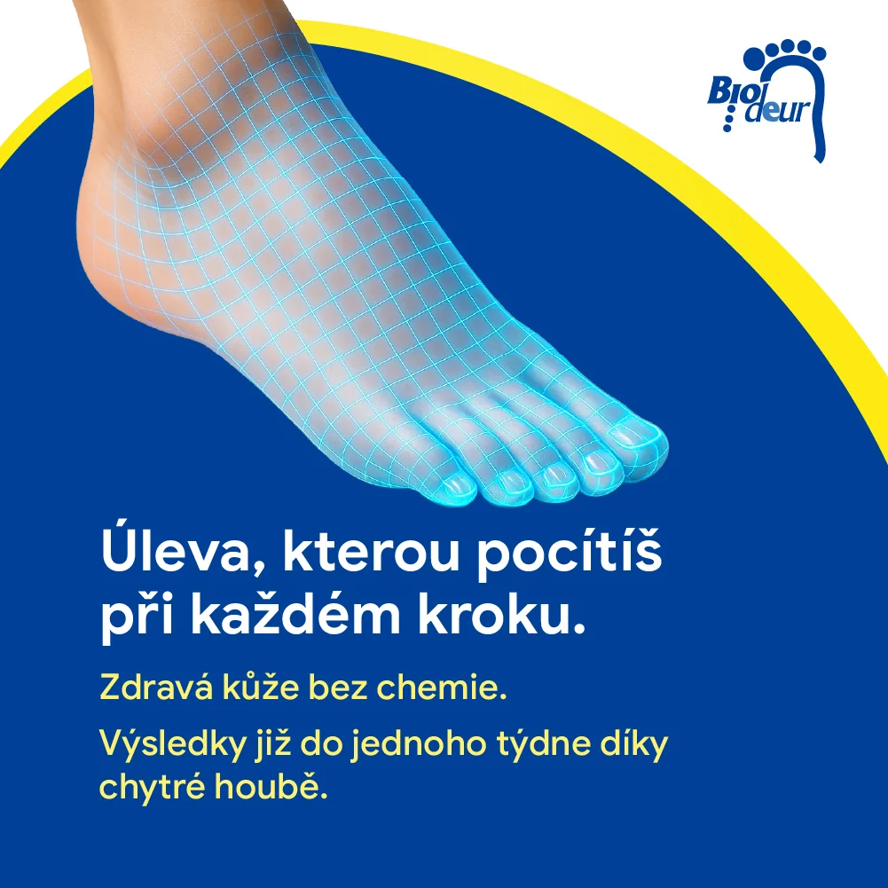 BARD Chytrá houba Bio Biodeur foot oil 50 ml