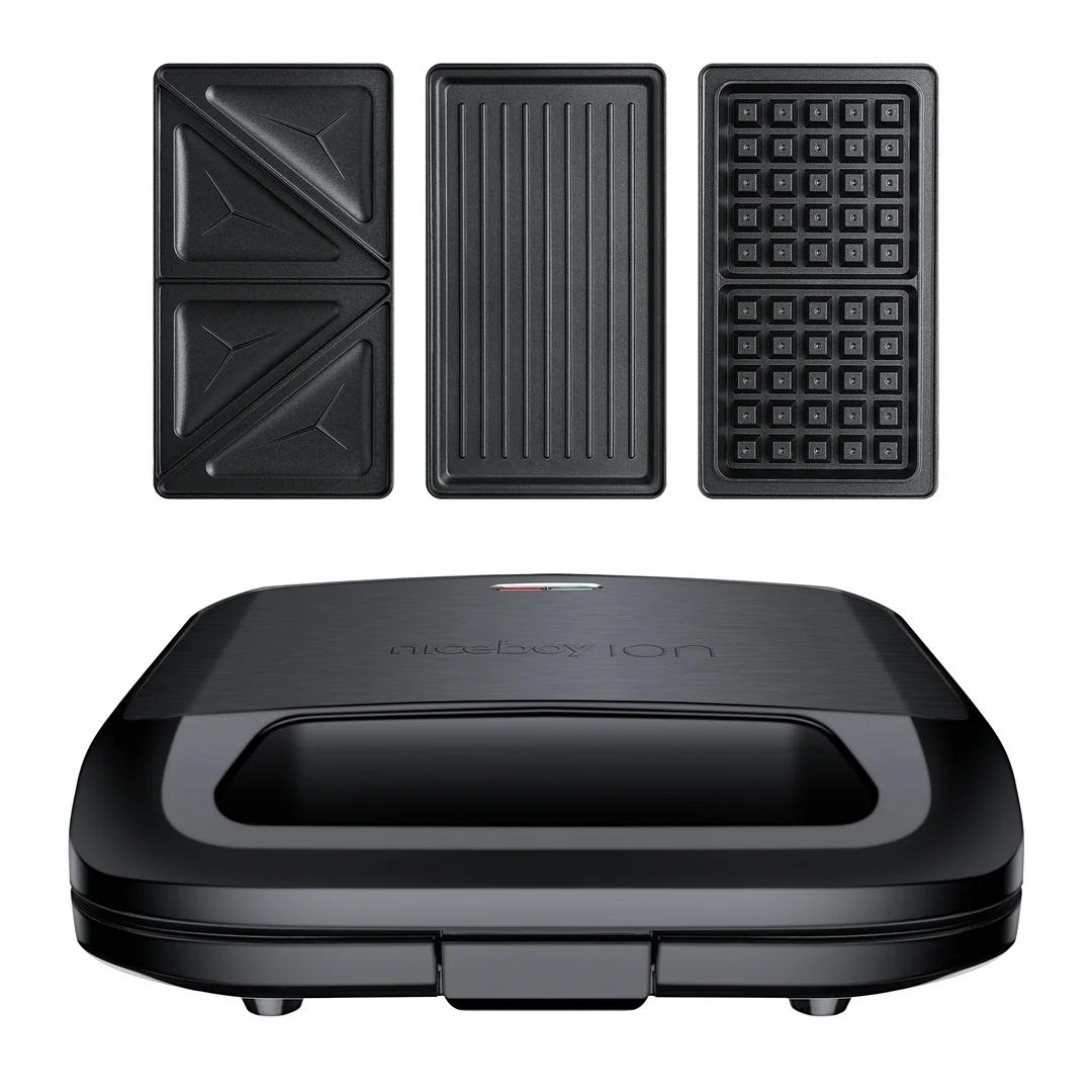 Niceboy ION Snacker S3 Stainless Steel black