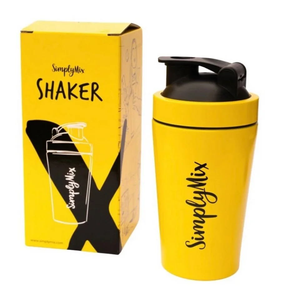 SimplyMix Nerezový shaker 500 ml s odměrkou