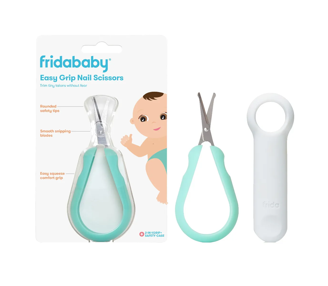 Fridababy Easy Grip nůžtičky na nehty