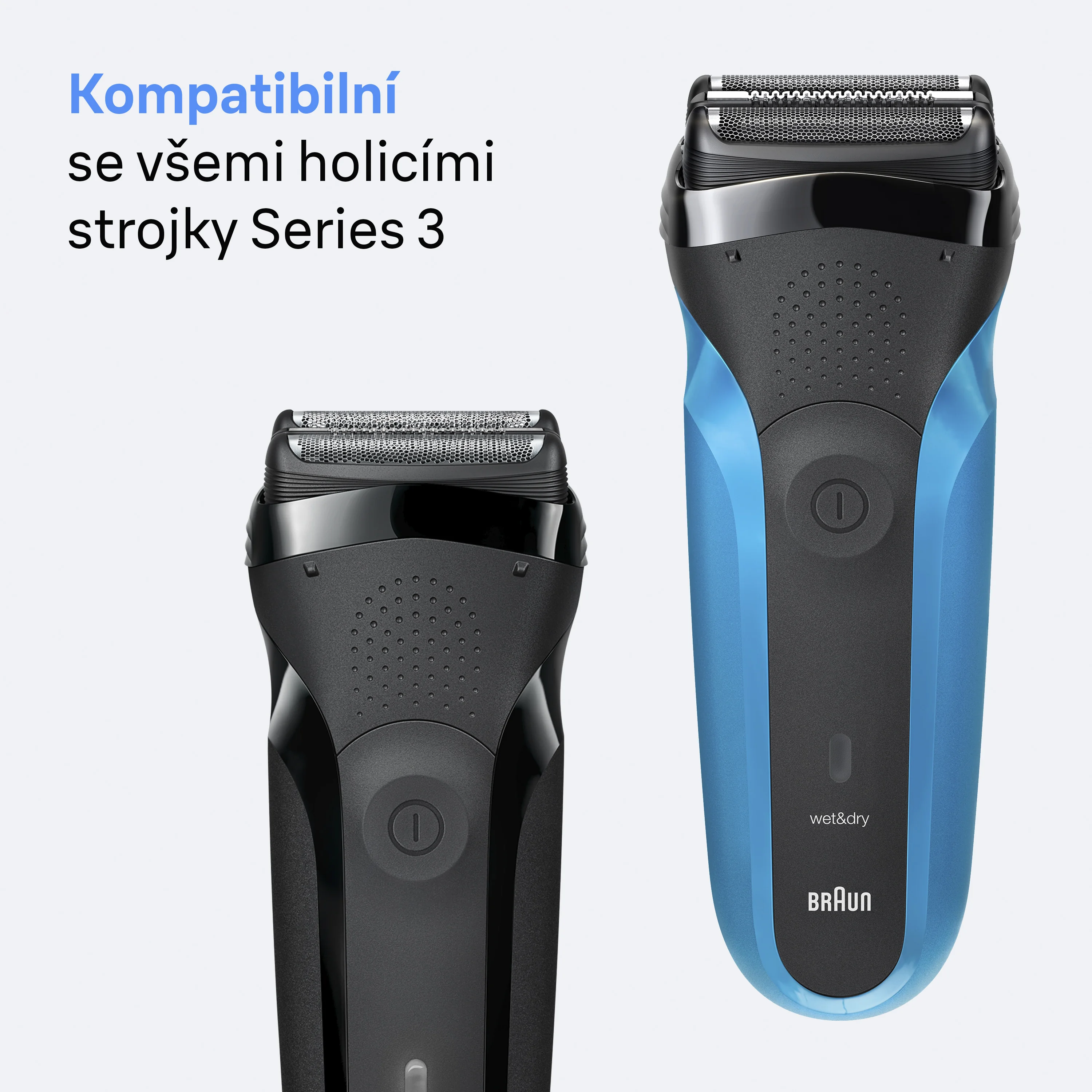 Braun Series 3 21B náhradní hlavice pro elektrický holicí strojek 1 ks