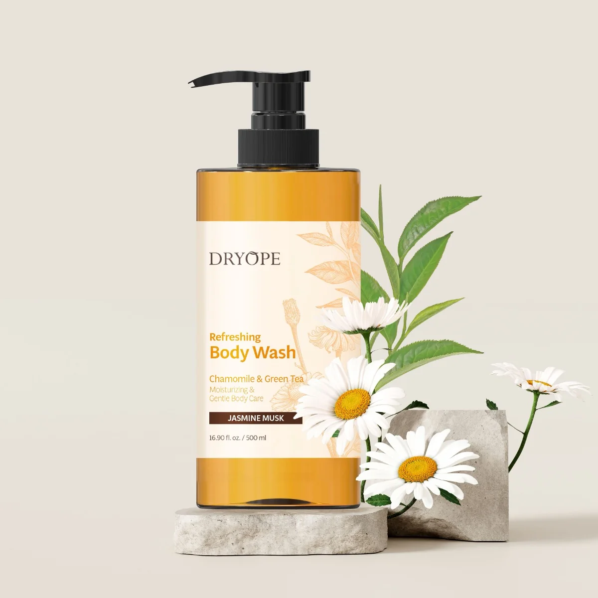 DRYOPE Jasmine Musk osvěžující body wash 500 ml