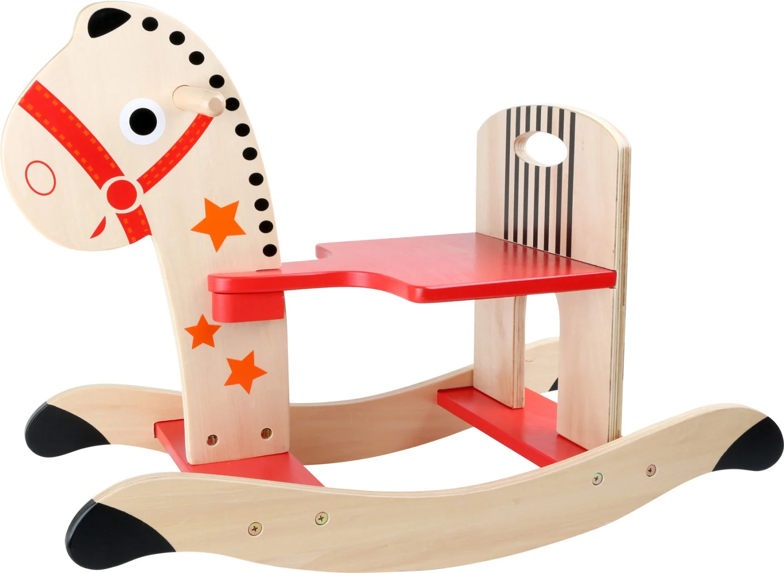 2Kids Toys Dřevěný houpací kůň hvězda