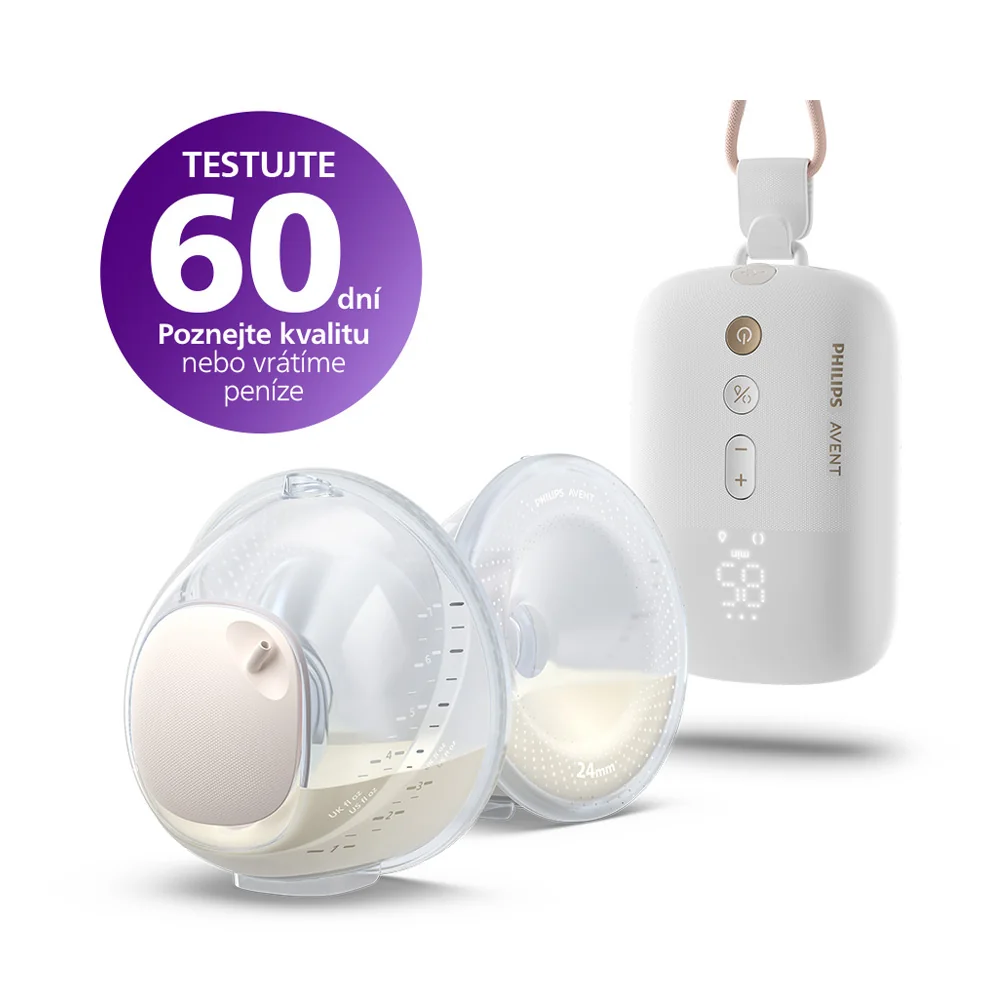 Philips Avent SCF532 Hands-Free DUO Premium Plus odsávačka mateřského mléka elektrická