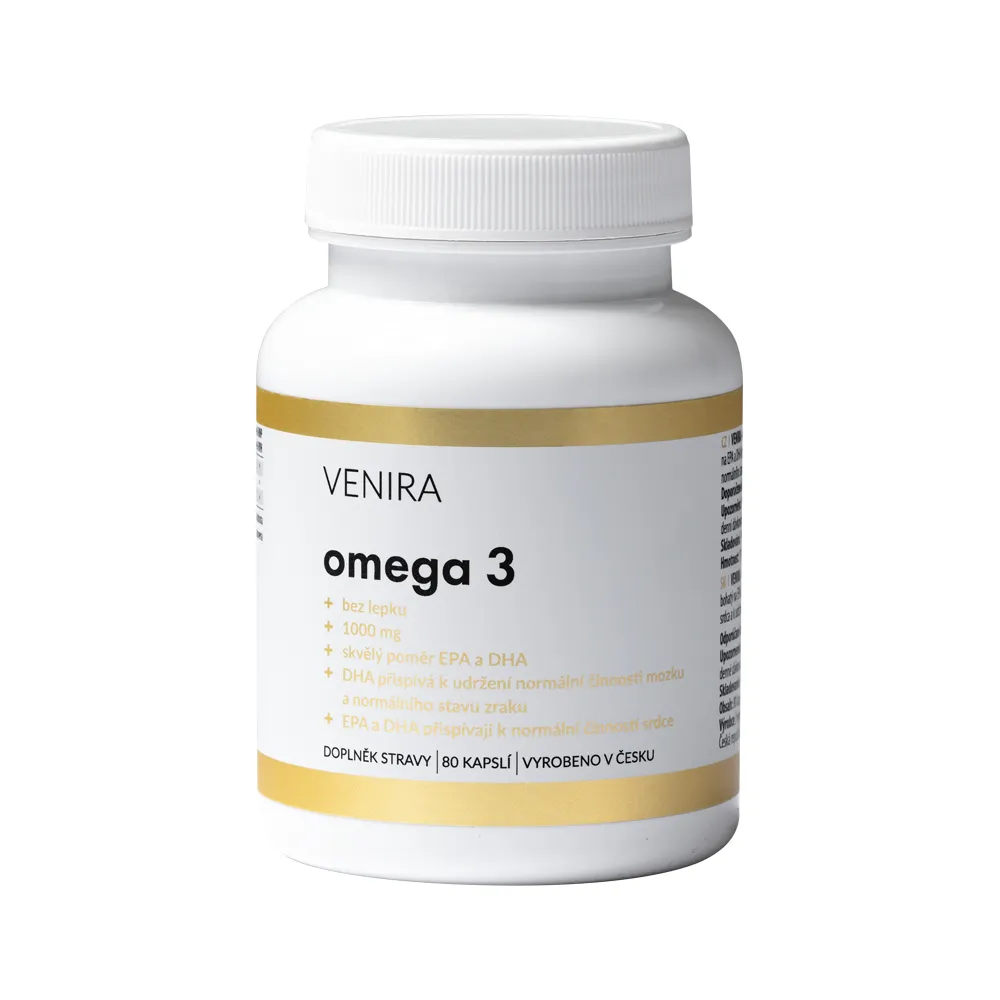 Venira Omega 3 80 kapslí