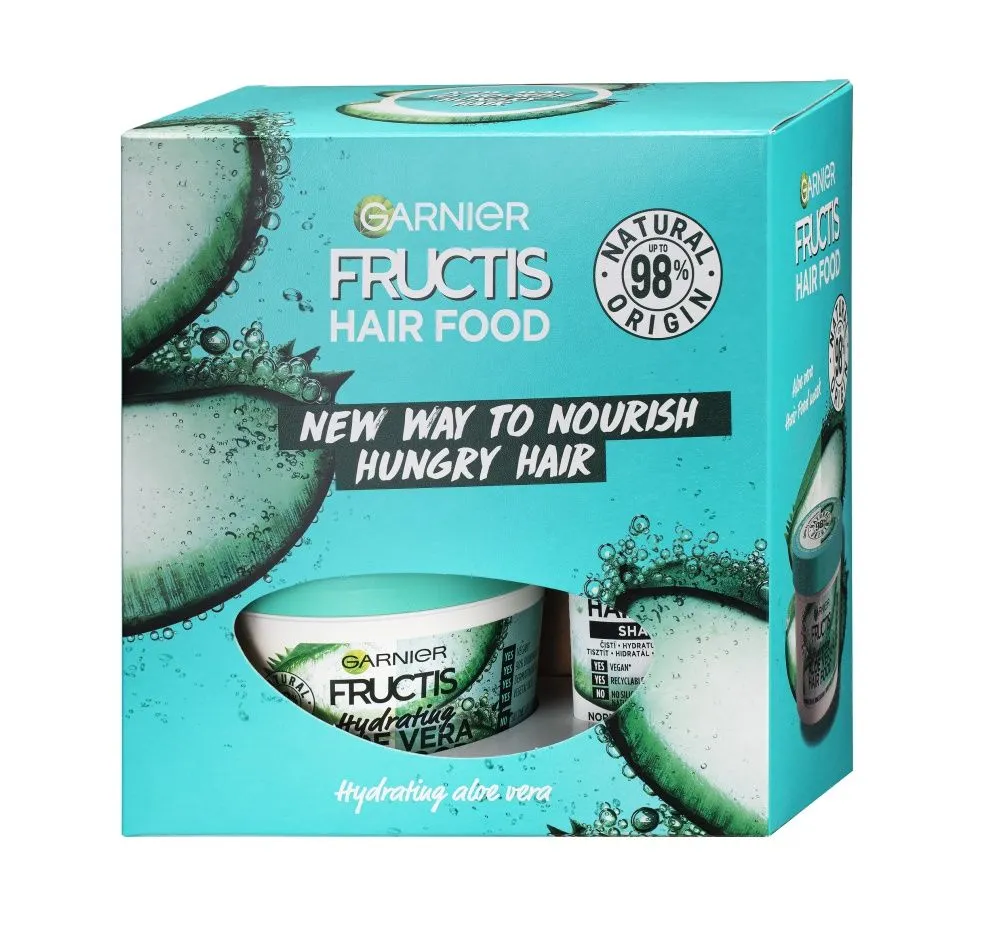 Garnier Fructis Hair Food Aloe Vera dárková sada 2021