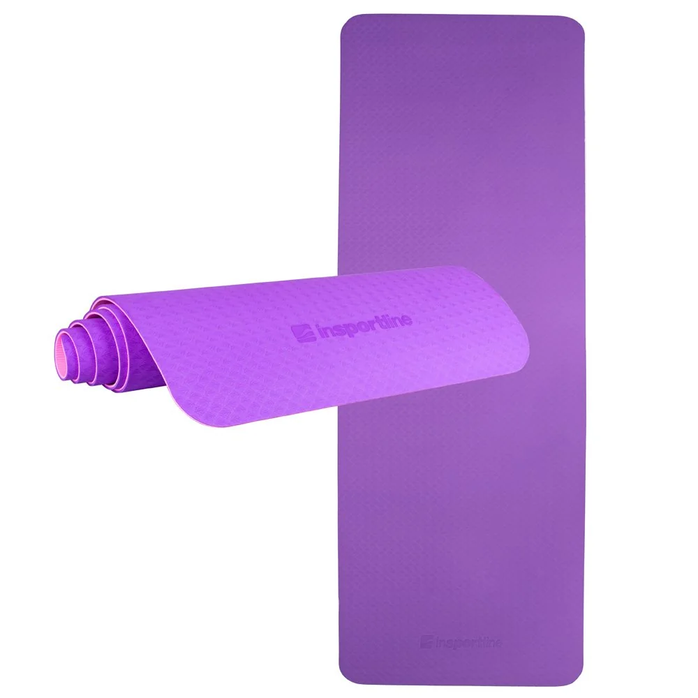 inSPORTline Karimatka Doble 173x61x0,6 cm fialovo-růžová