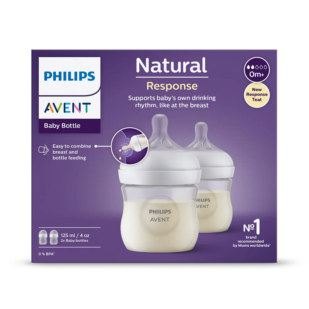 Philips Avent Natural Response Láhev 0m+ 2x125 ml
