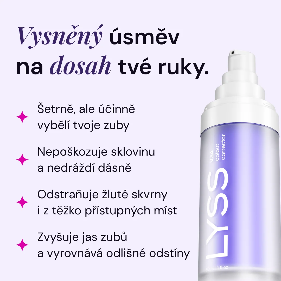 Lyss V34 bělicí korektor 30 ml