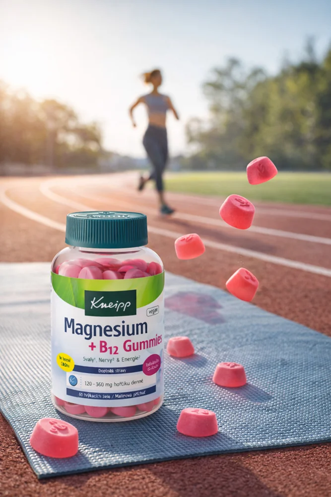 Kneipp Magnesium + B12 gummies 60 ks