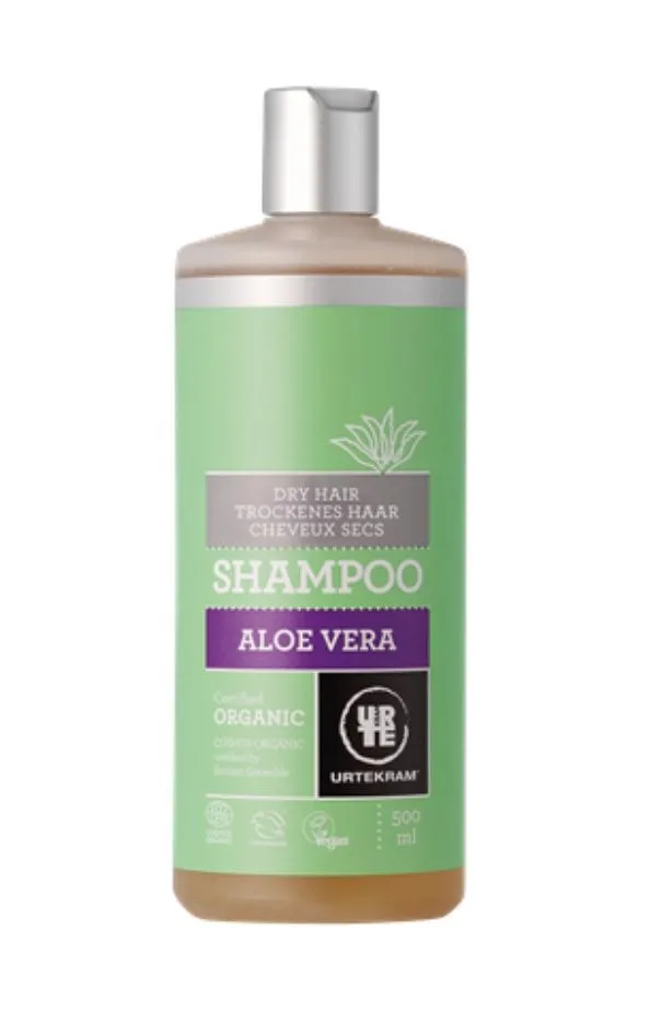 Urtekram Šampon na suché vlasy Aloe vera 500 ml