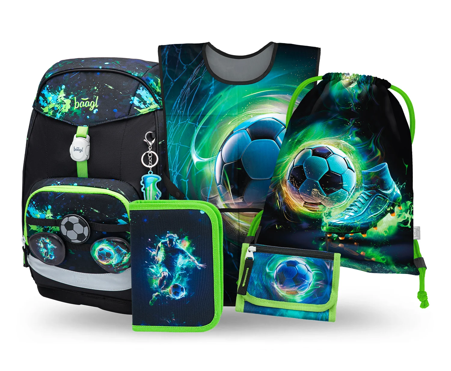 Baagl Školní set Airy Plus Fotbal II 
