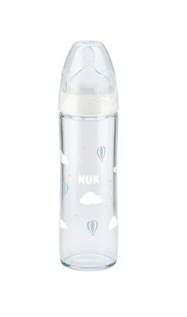 NUK New Classic Láhev skleněná 240 ml 1 ks