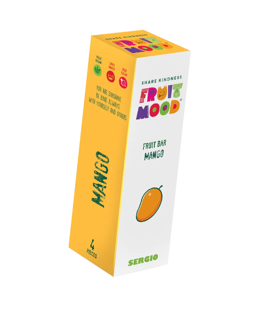 FRUIT MOOD Ovocná tyčinka mango 4x20 g