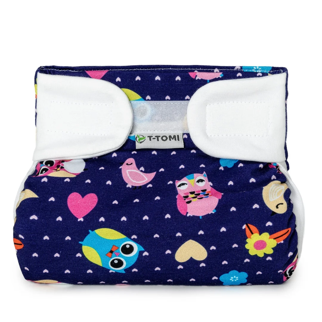 T-tomi Ortopedické abdukční kalhotky - suchý zip Owls (3-6kg)