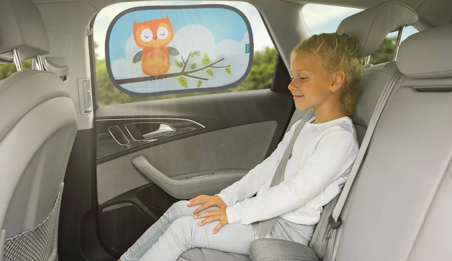 Zopa Sluneční clona do auta zvířátka, Owl 2