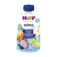 Hipp BIO Hippies jablko-hruška-dračí ovoce-rybíz