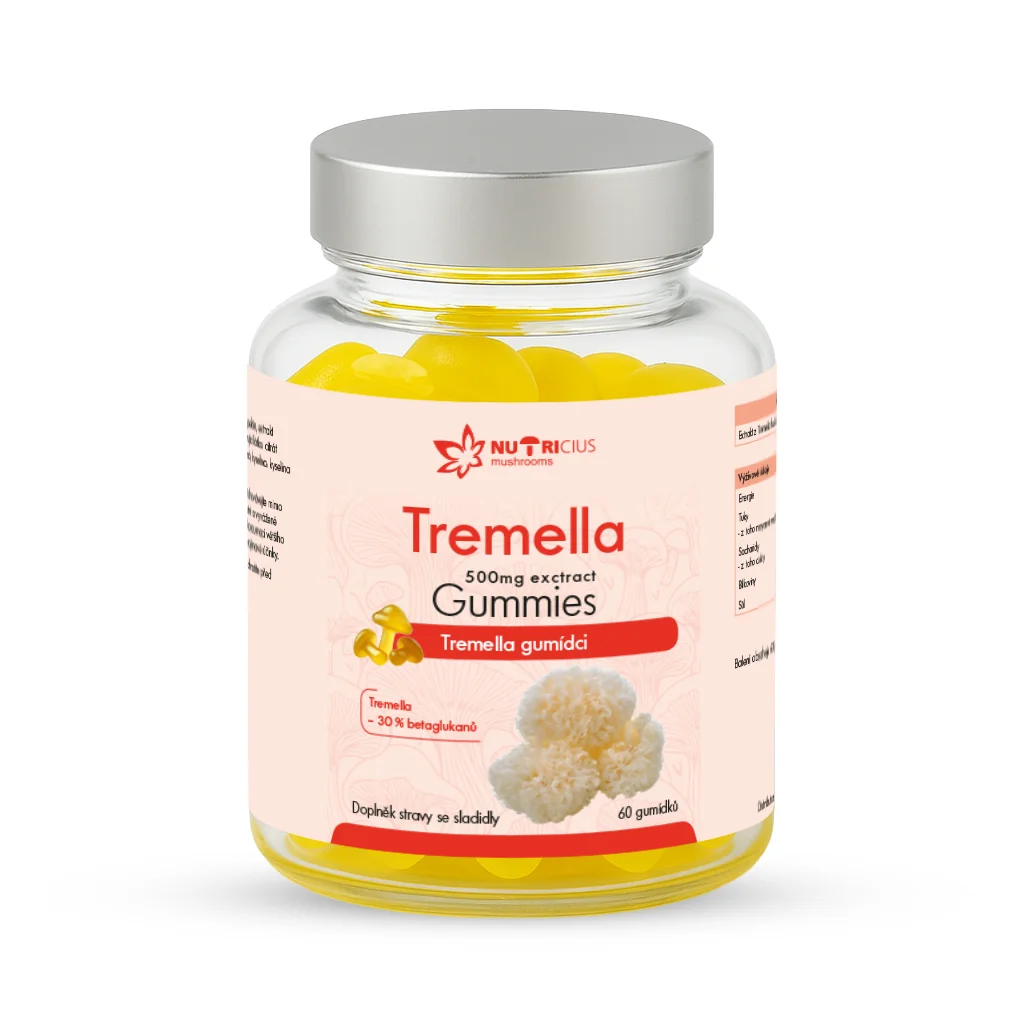 Nutricius Tremella gummies 500 mg 60 ks