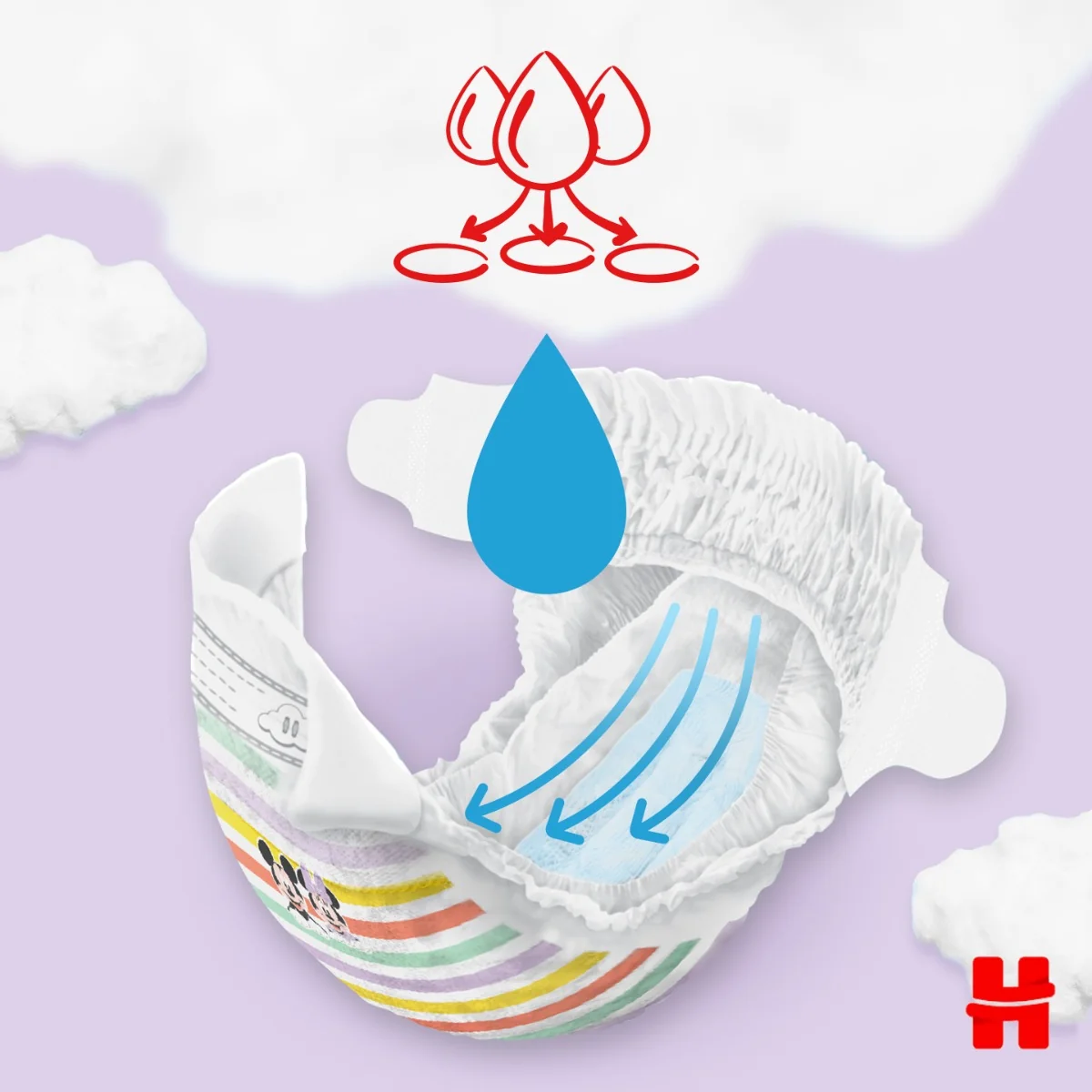 Huggies Ultra Comfort Mega vel. 5 11-25 kg dětské plenky 58 ks