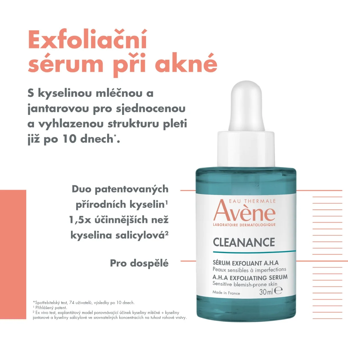 Avène Cleanance A.H.A Exfoliační sérum 30 ml