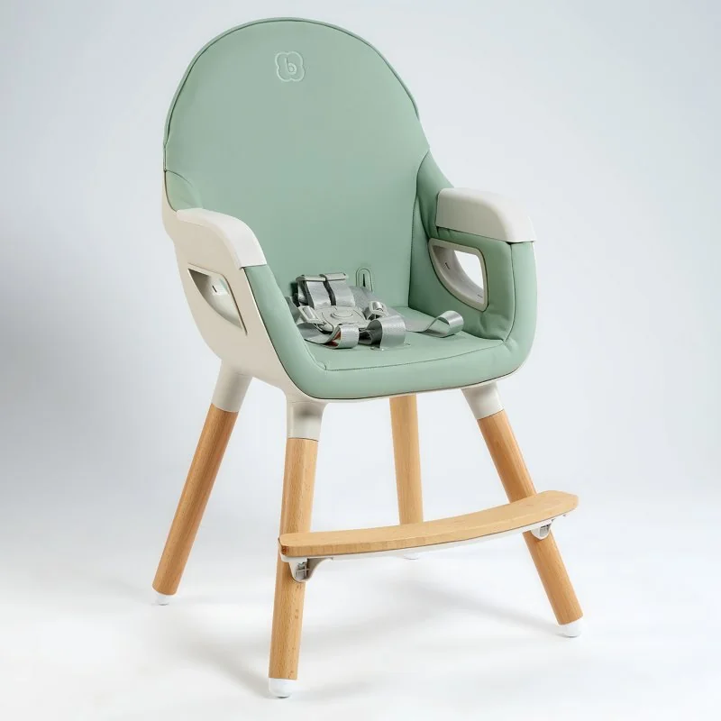 BABYGO jídelní židlička Scandi Green