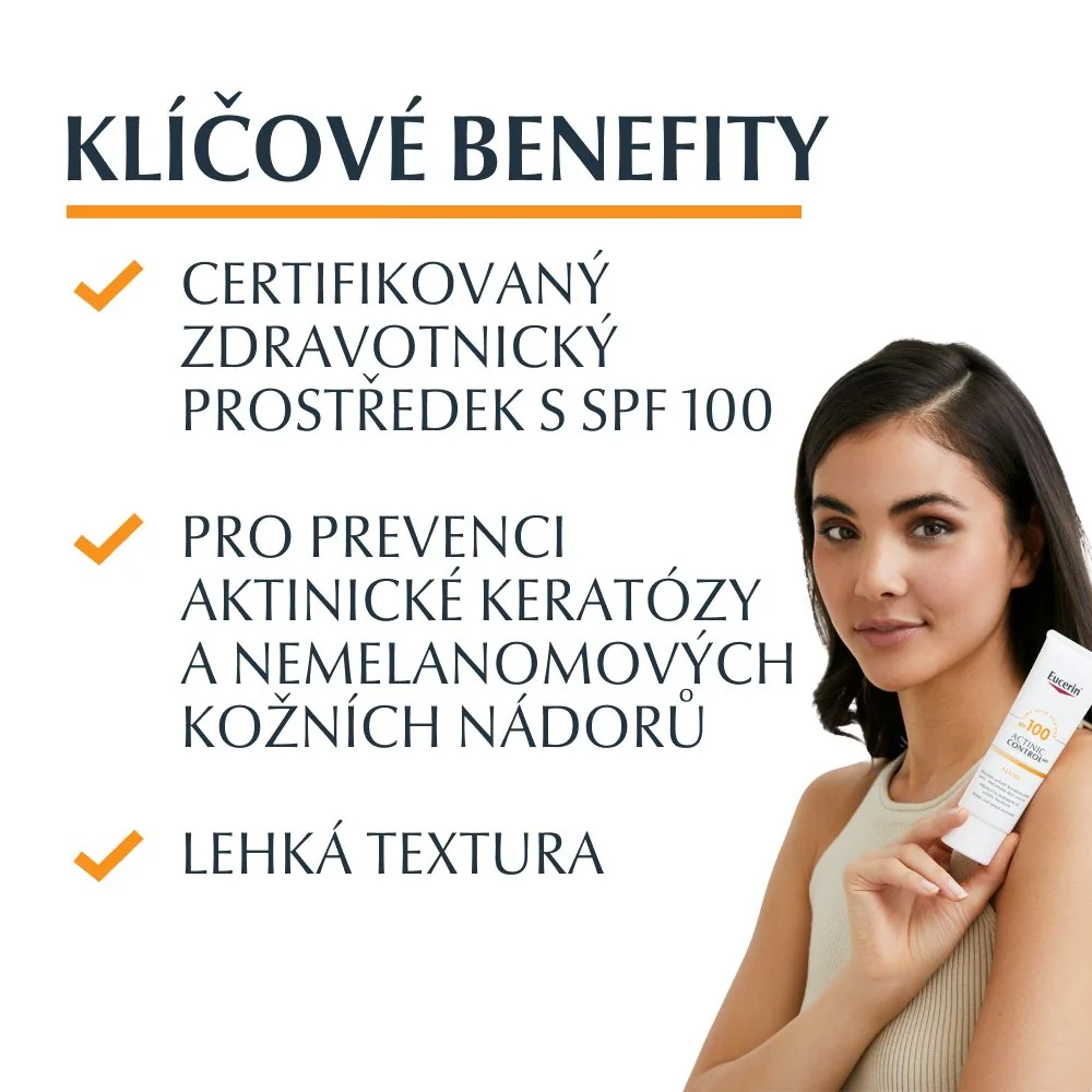 Eucerin SUN Actinic Control MD SPF100 fluid 80 ml
