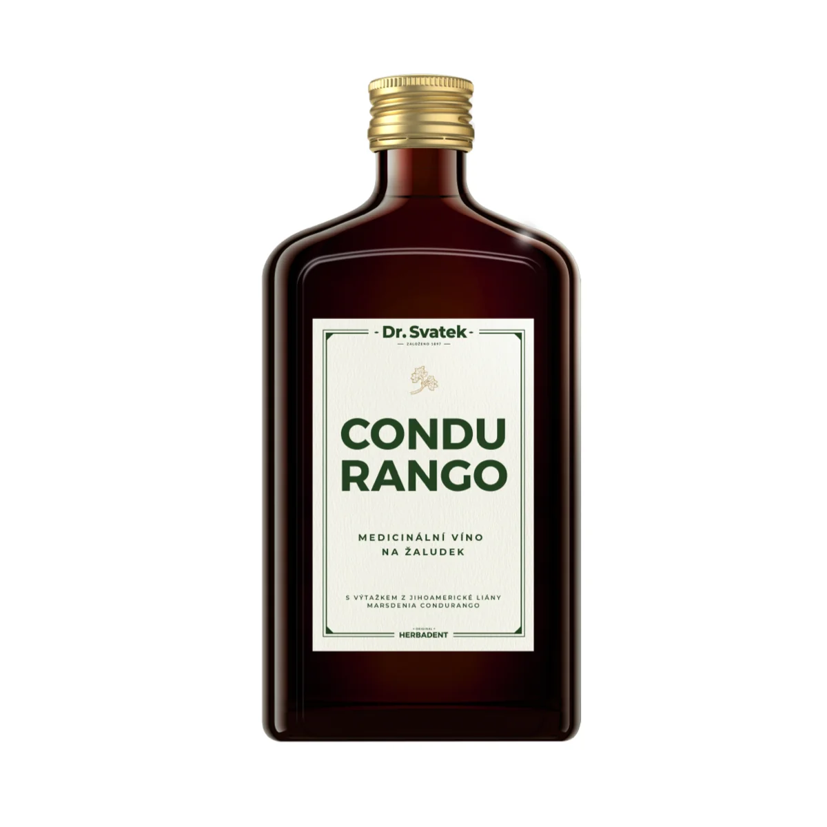 Dr. Svatek CONDURANGO sladové víno na žaludek 500 ml