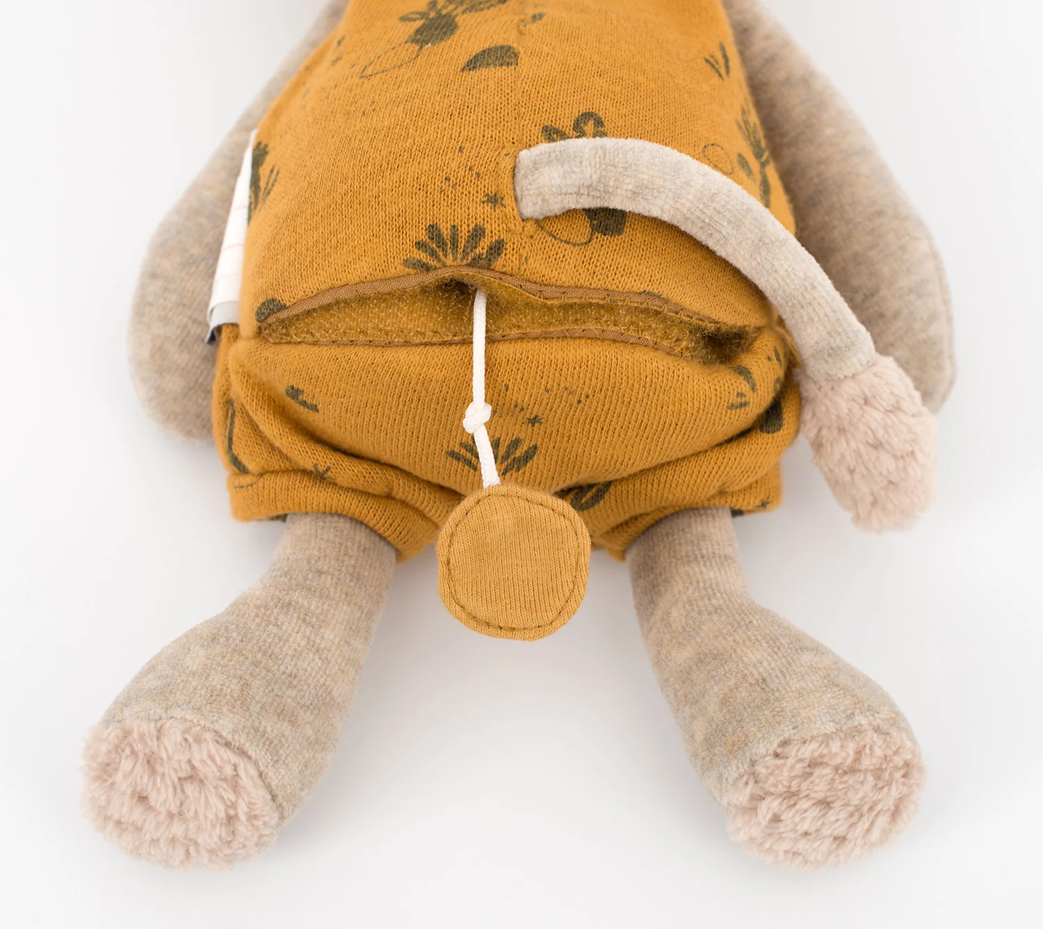 Moulin Roty Hrací žlutý lvíček