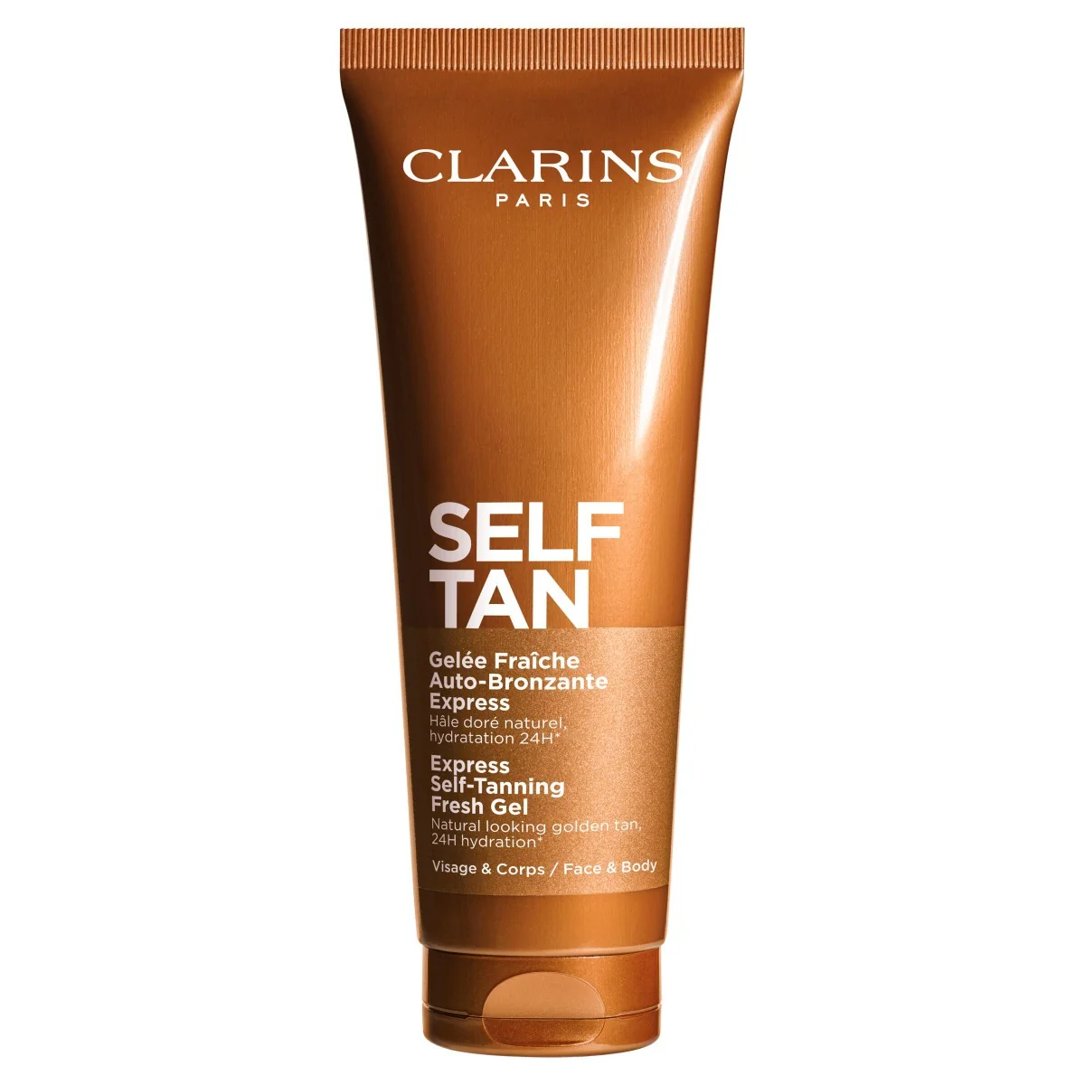 Clarins Express Self-Tanning Fresh Gel samoopalovací gel 125 ml