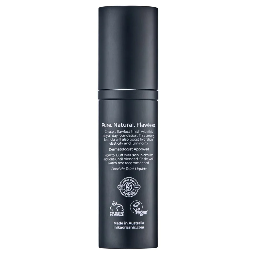 Inika Organic BIO Tekutý make-up s kyselinou hyaluronovou Nude 30 ml