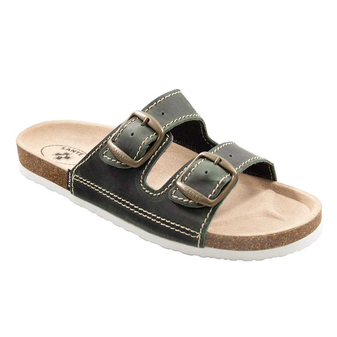 SANTÉ Pánský pantofel D/22N/91/BP Zelená v.43