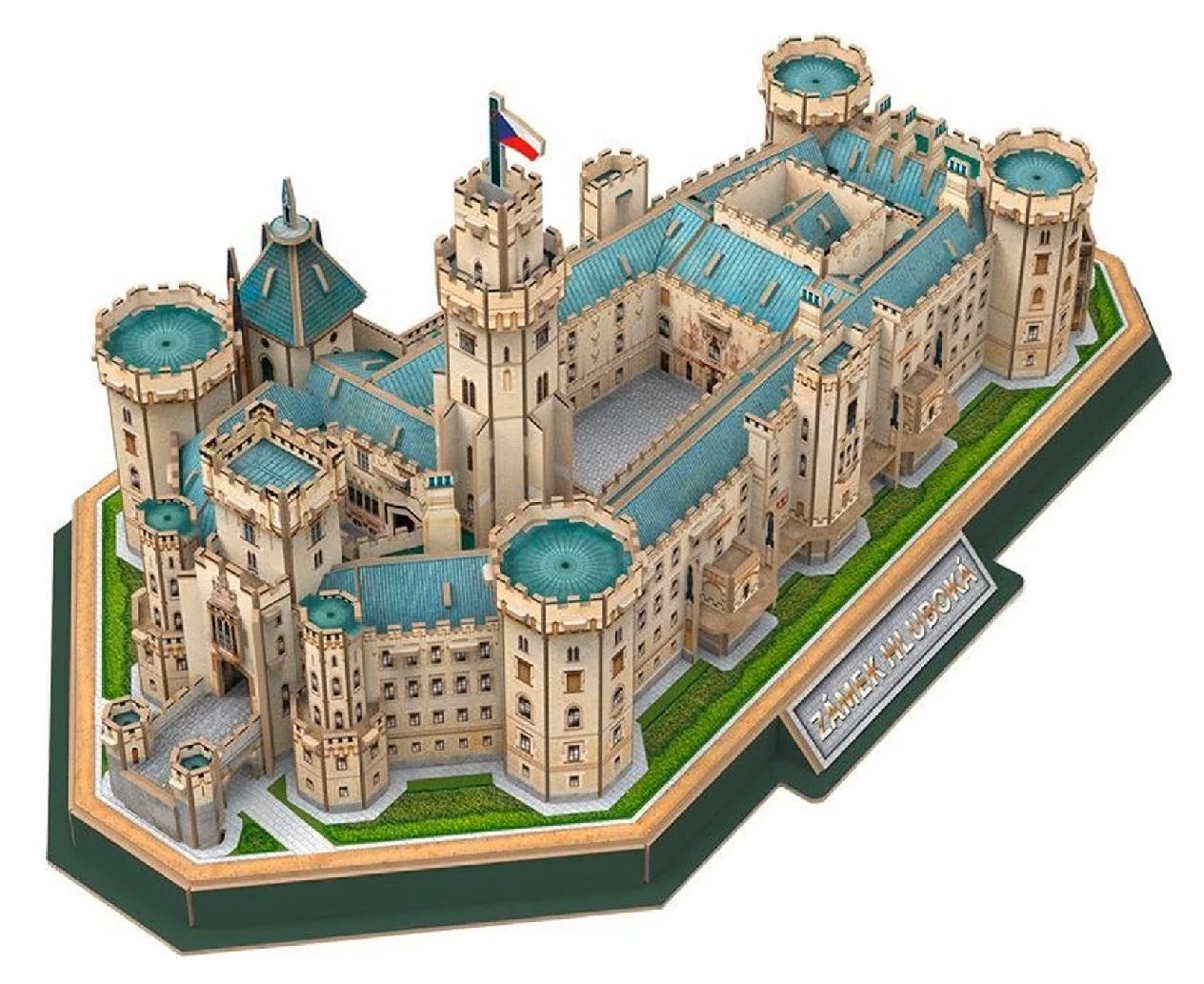 CubicFun Puzzle 3D Zámek Hluboká
