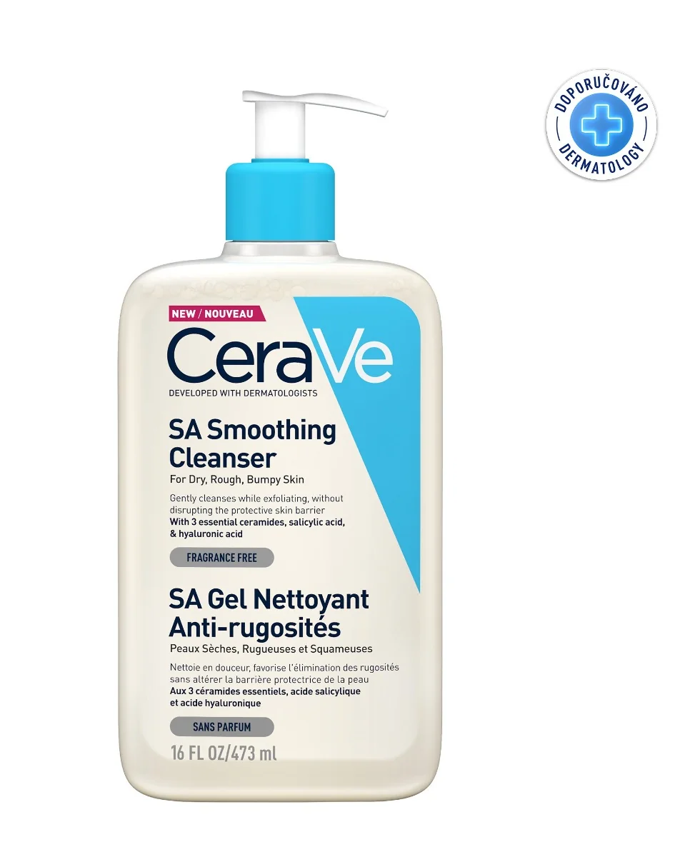 CeraVe SA Zjemňující čisticí gel 473 ml