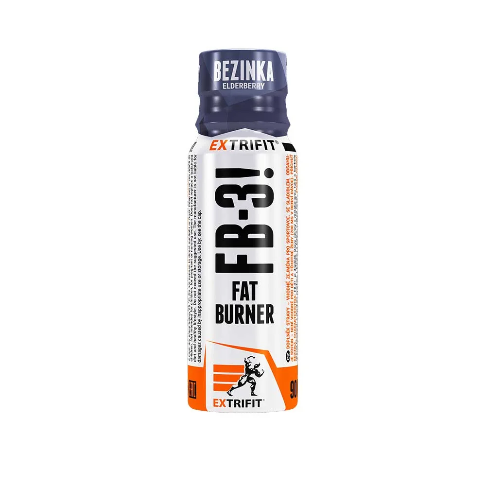 Extrifit FB-3! Fat Burner Shot 90 ml bezinka