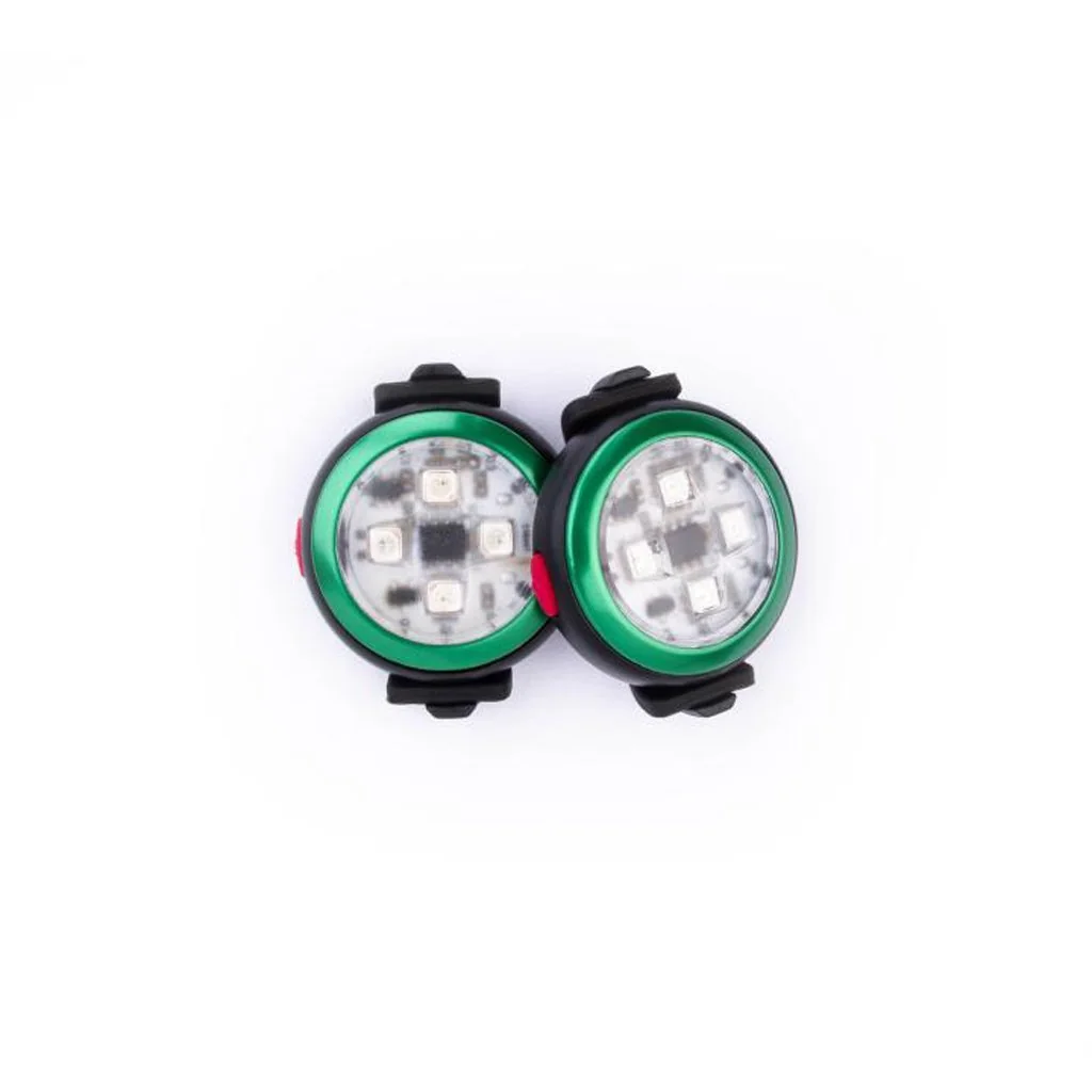 Curli Luumi LED bezpečnostní světýlko dobíjecí na obojek GREEN