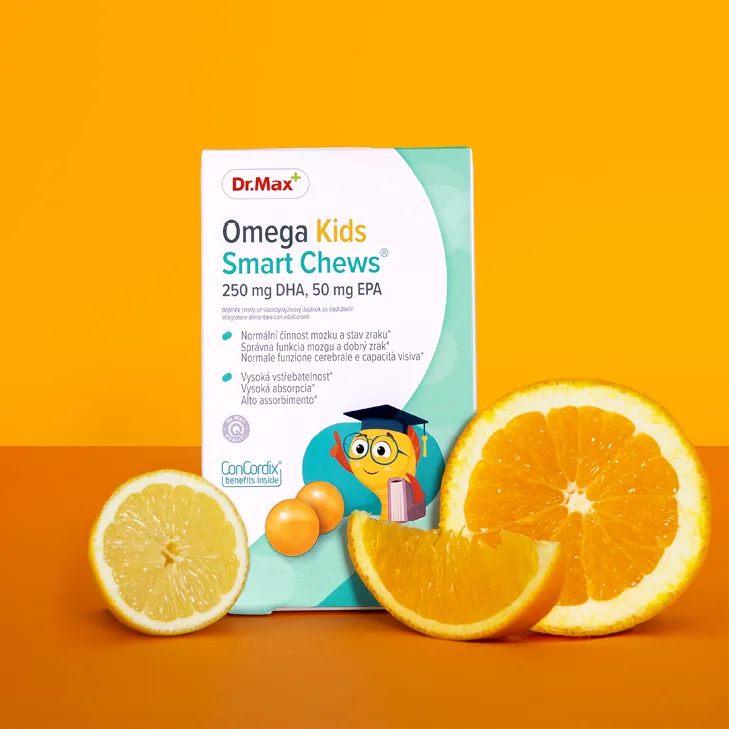 Smart Omega Rivayne Dr. Max Omega Kids Smart Chews 30 ks | Dr. Max Lékárna