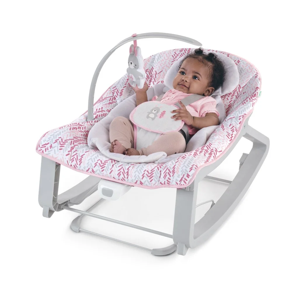 Ingenuity Lehátko vibrující 3v1 Keep Cozy Lily 0m+, do 18kg