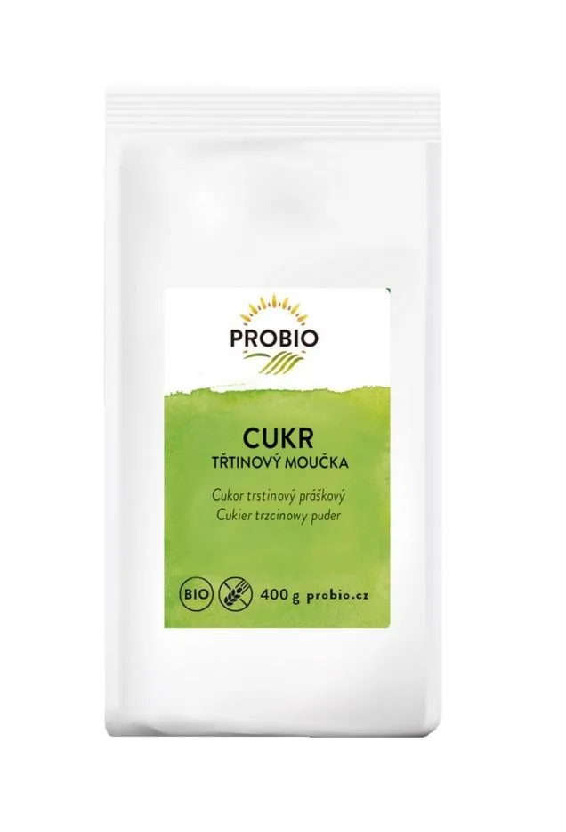 PROBIO Cukr moučkový třtinový BIO 400 g