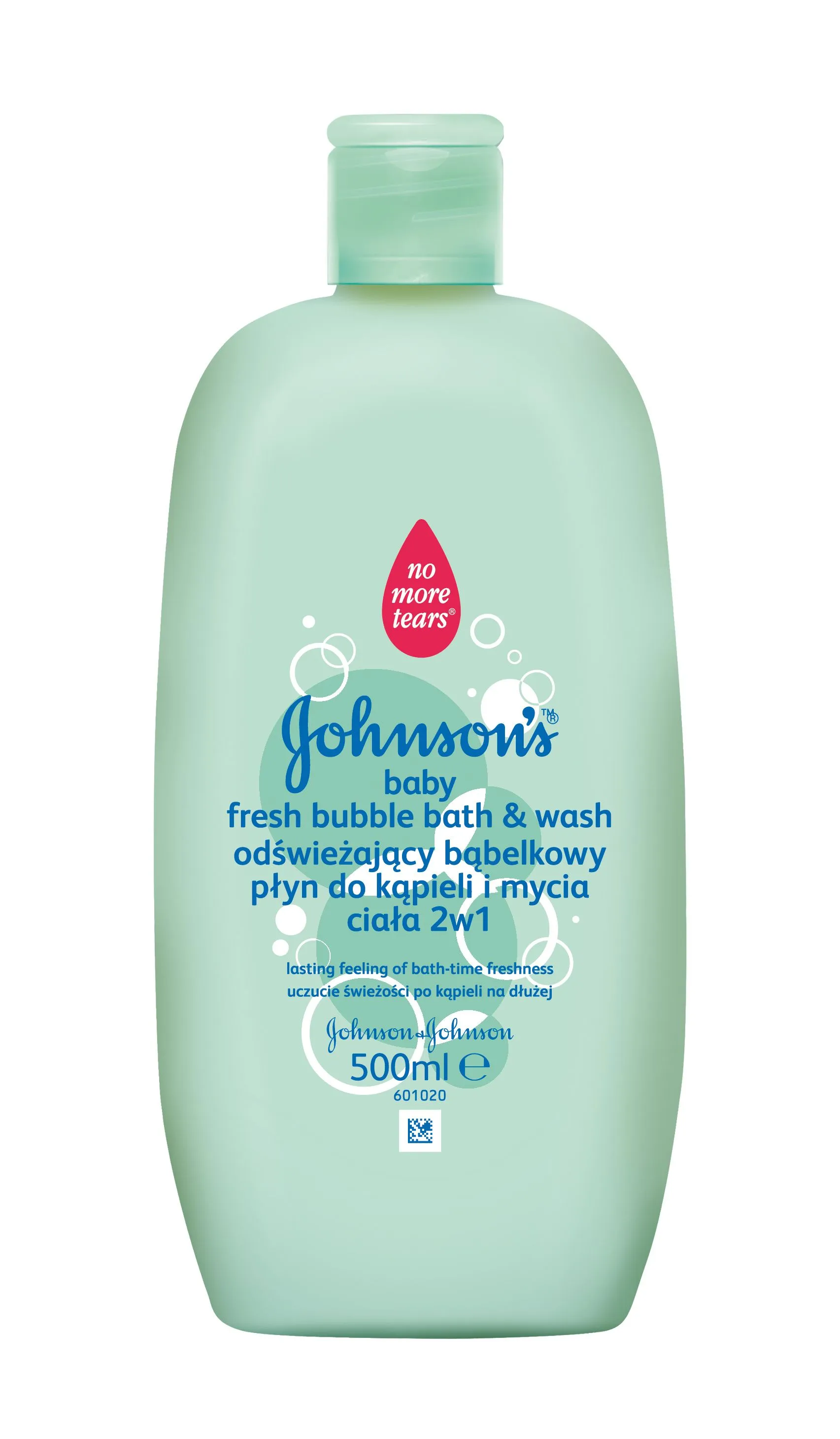 JOHNSON’S® Baby bublinková koupel a mycí gel Fresh 2v1 500ml