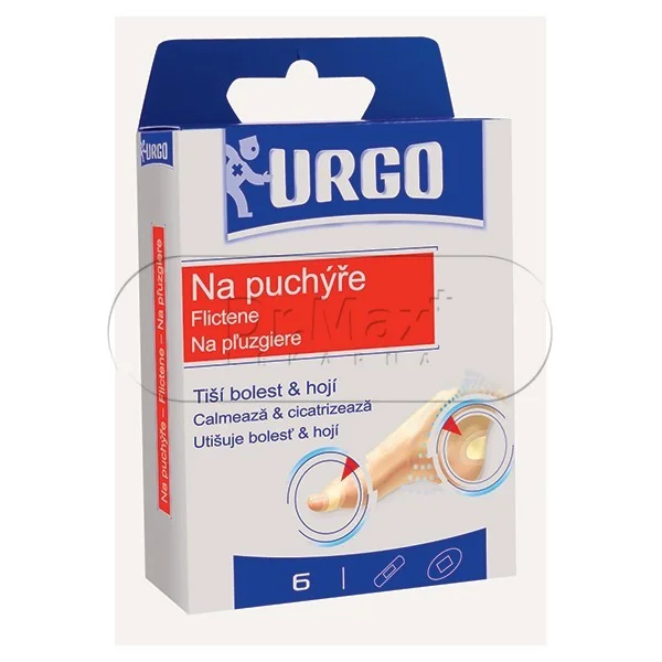 URGO Na puchýře hydrokoloidní náplast 6ks