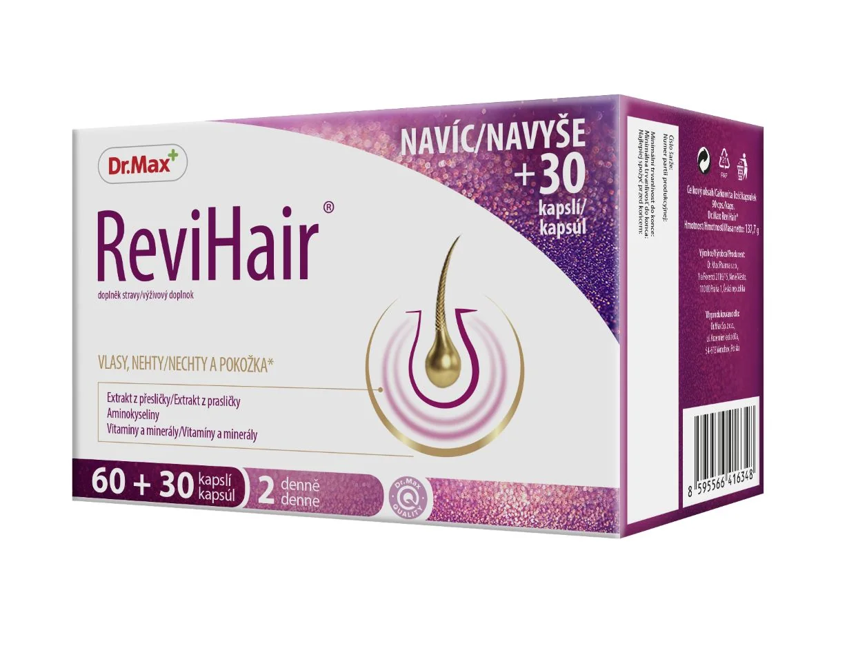 Dr. Max ReviHair 60+30 kapslí