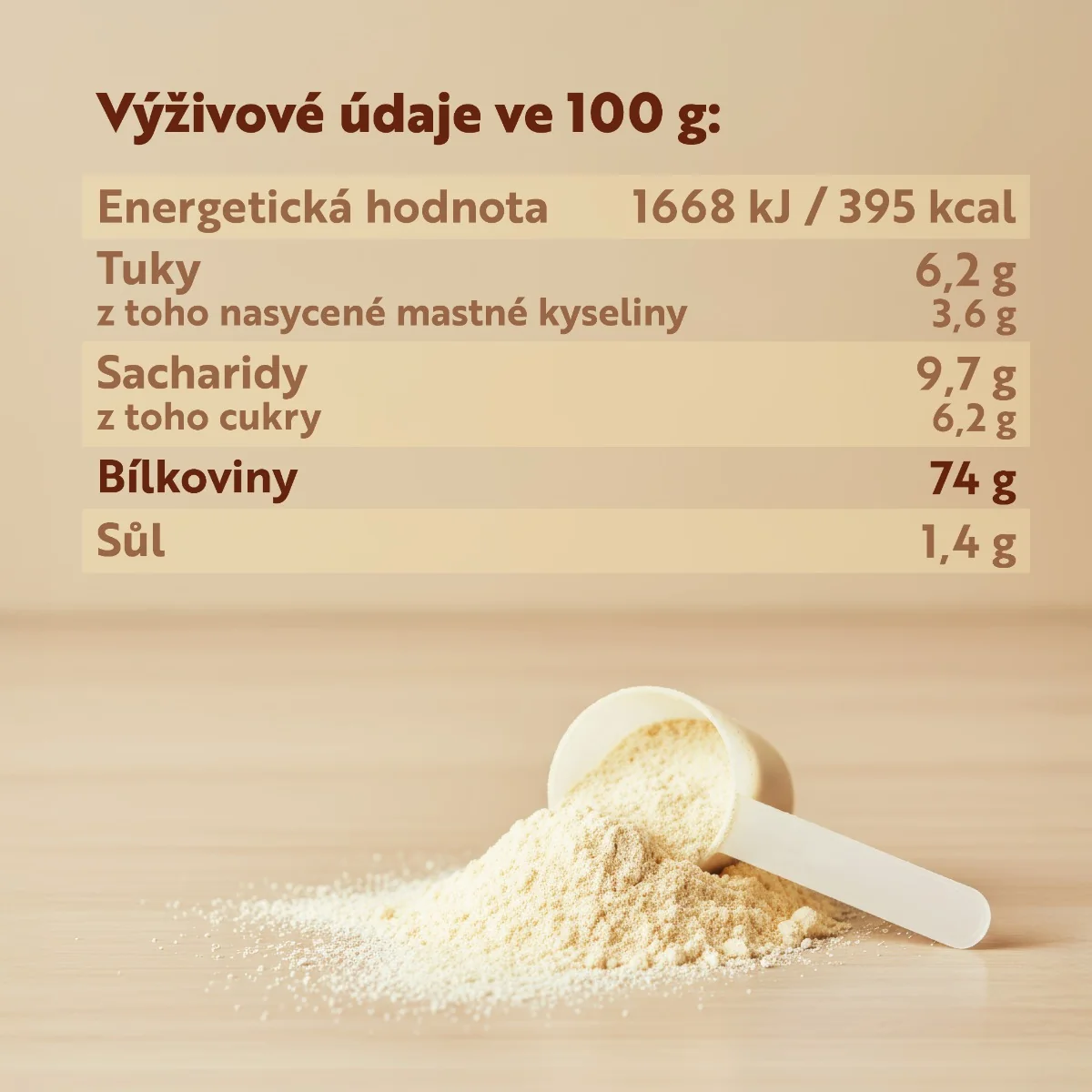 Organis Protein vanilka 210 g