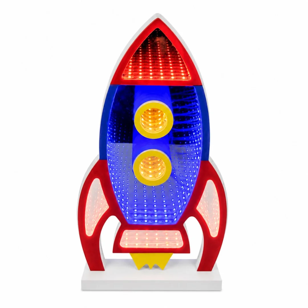 2Kids Toys LED NEON LIGHT lampička Raketa